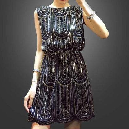 LP | Mini abito estivo di paillettes glamour per le donne