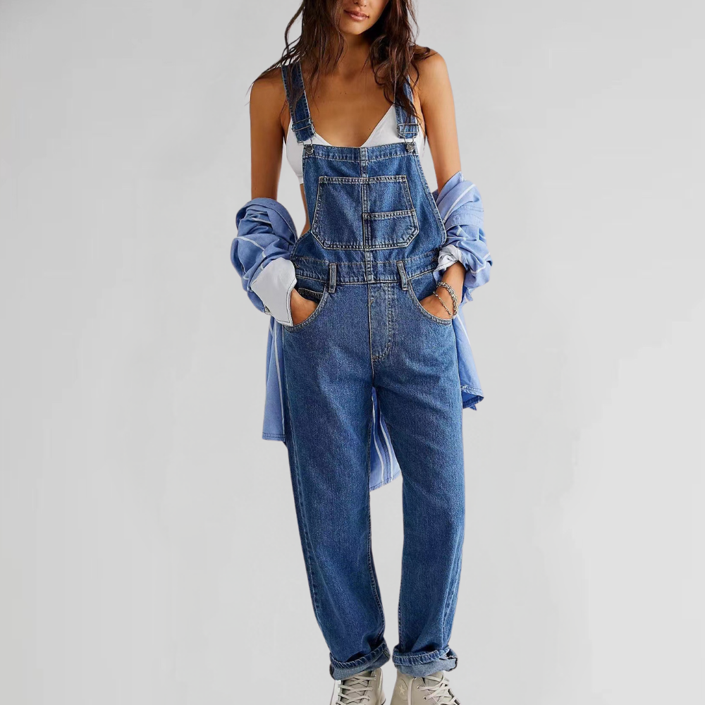 LP | Tuta estiva in denim di tendenza per donna