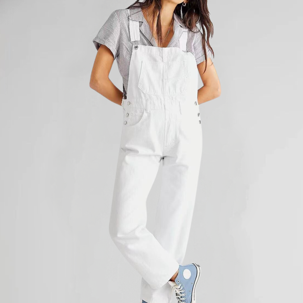 LP | Tuta estiva in denim di tendenza per donna