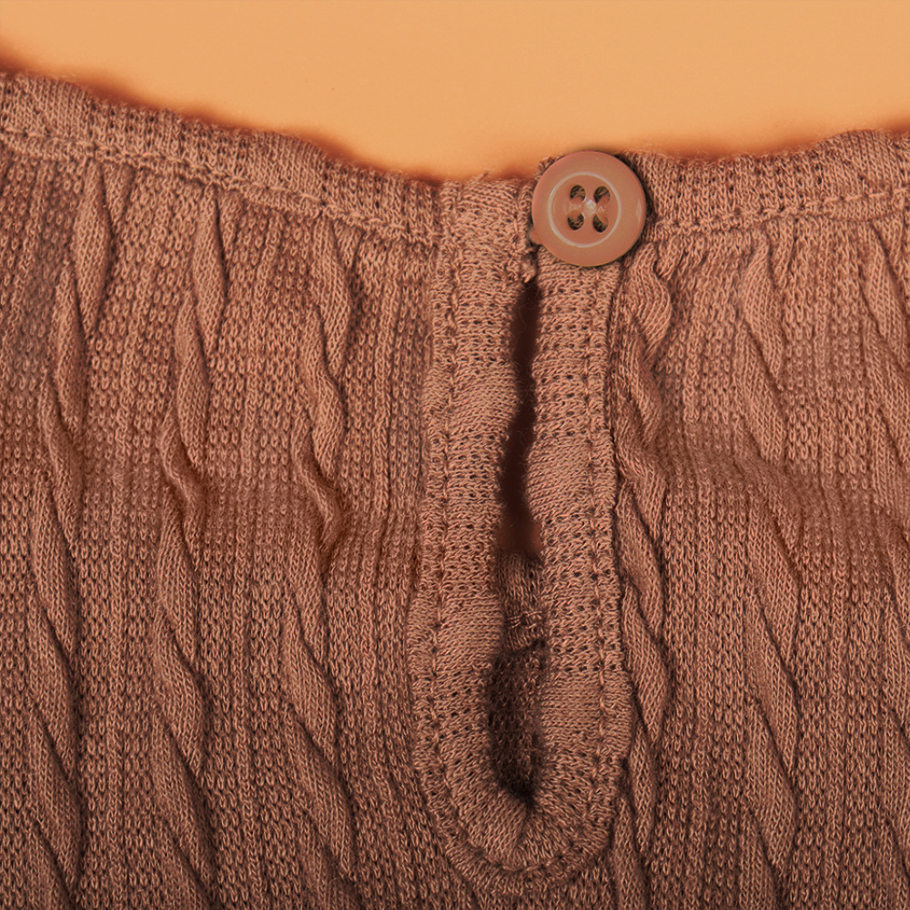 LP | Elegante miniabito estivo in maglia a coste