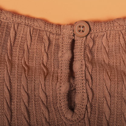 LP | Elegante miniabito estivo in maglia a coste