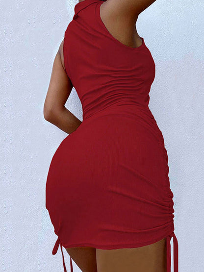 LP | Polo - Mini abito bodycon con scollo a V