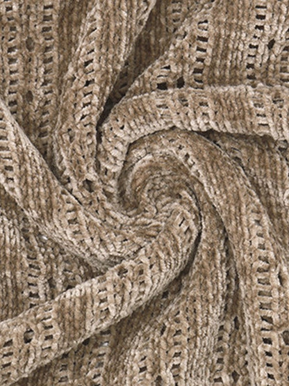 LP | Mini abito vintage marrone con maniche lunghe