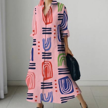 LP | Abito camicia elegante per donna