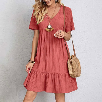 LP | Chic e accogliente: mini abito con scollo a V di ALIRA