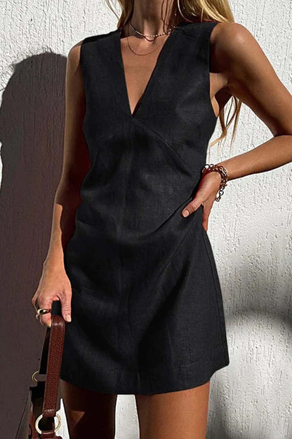 LP | Mini abito da donna con scollo a V