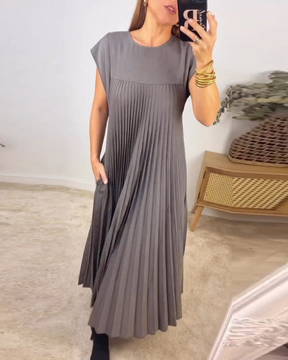 LP | Maxi abito elegante a pieghe