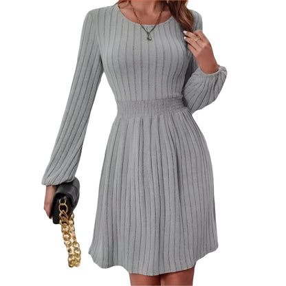LP | Elegante abito midi in maglia