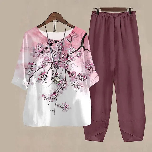 LP | Camicetta e pantaloni eleganti e di tendenza
