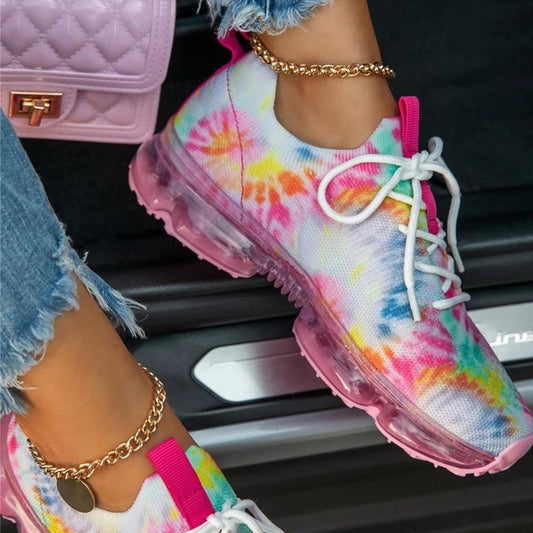 LP | Scarpe da ginnastica casual con suola e lacci trasparenti