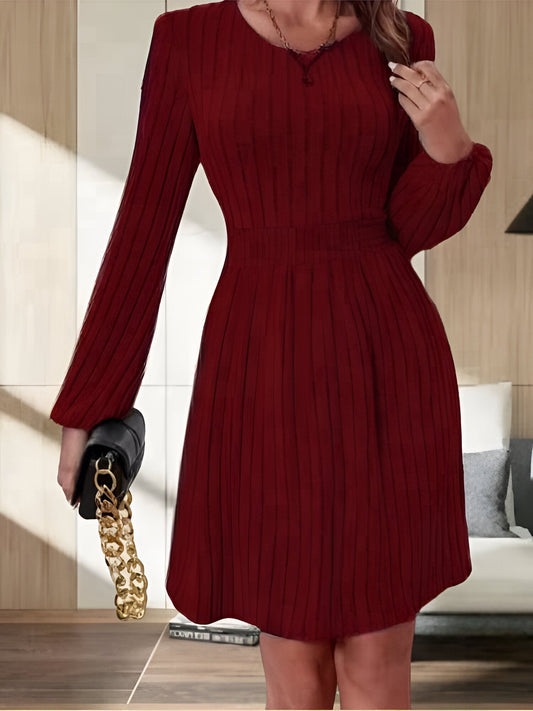 LP | Elegante abito midi in maglia