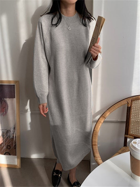 LP | Accogliente abito midi in maglia