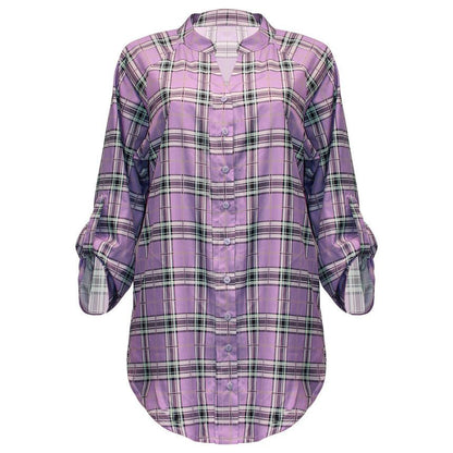LP | mini abito camicia a scacchi CA23