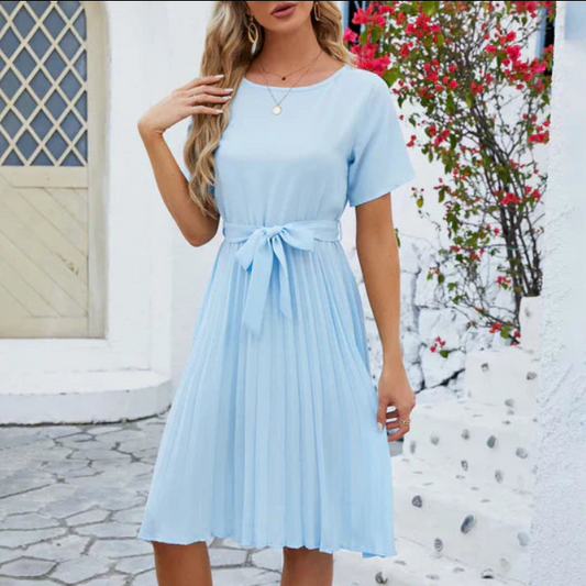 LP | Abito midi elegante con motivo floreale per donna