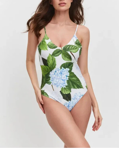 LP | Elegante costume da bagno floreale con gonna