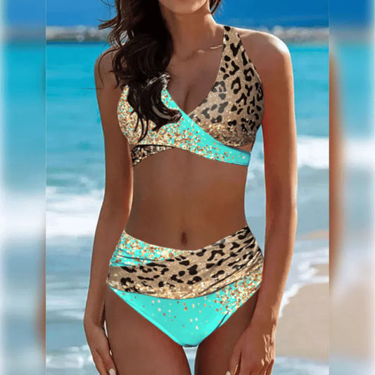 LP | Bikini con stampa leopardo