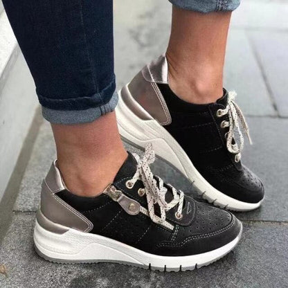 LP | - SCARPE DA GINNASTICA ORTOPEDICHE CON TACCO A ZEPPA