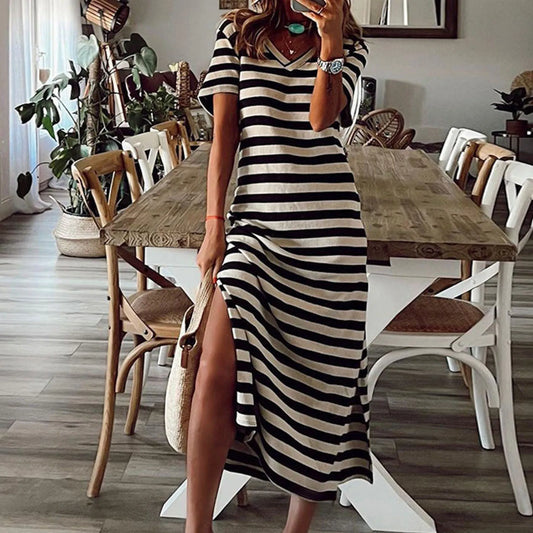 LP | Abito elegante a righe