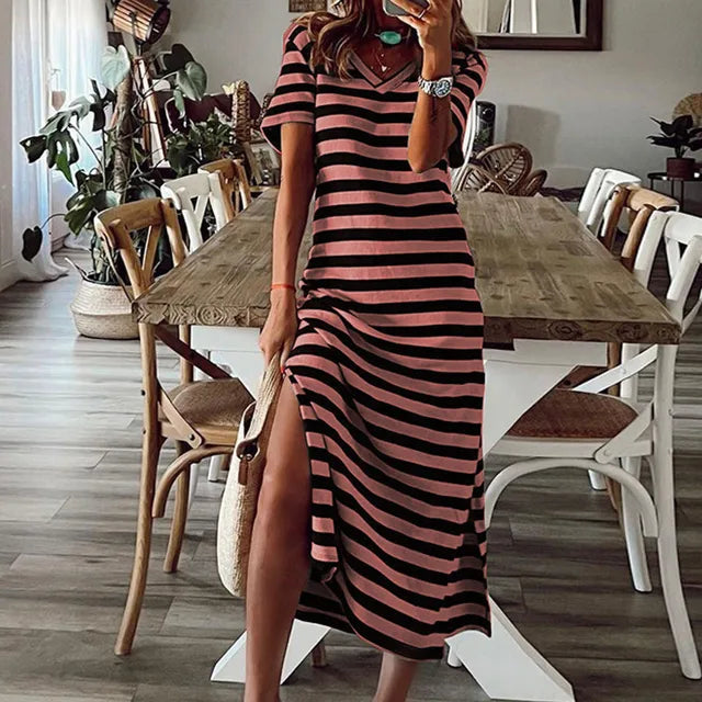 LP | Abito elegante a righe