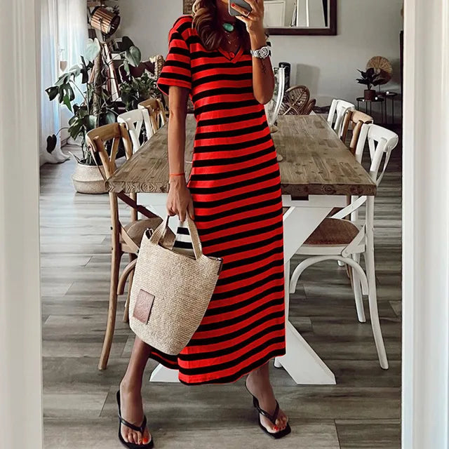 LP | Abito elegante a righe