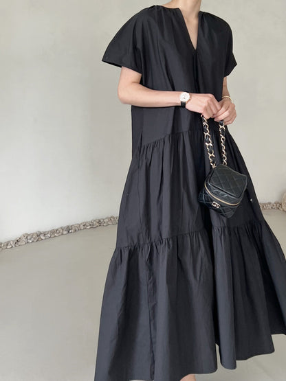 LP | Abito midi con balze