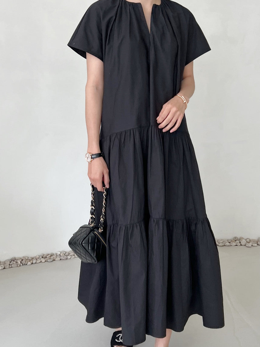 LP | Abito midi con balze