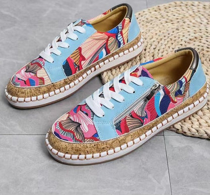 LP | Scarpe da ginnastica semplici con fiori