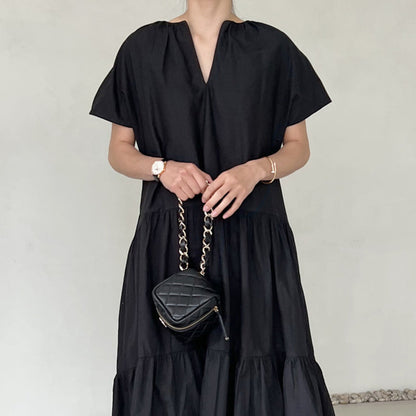 LP | Abito midi con balze