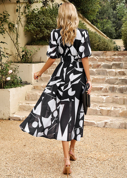 LP | Abito midi con fantasia floreale
