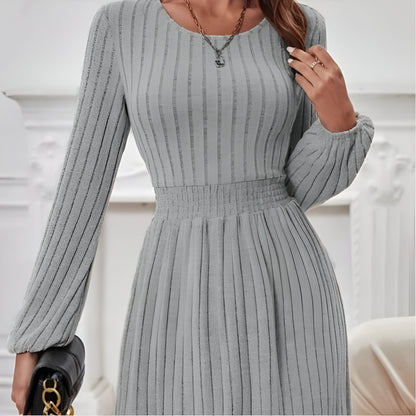 LP | Elegante abito midi in maglia