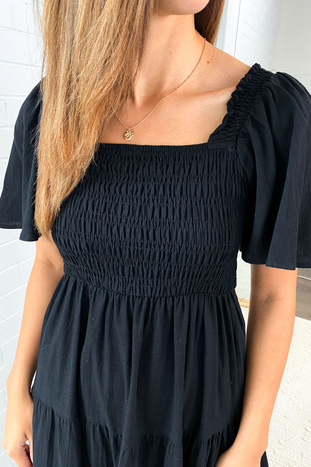 LP | Abito midi femminile senza spalline