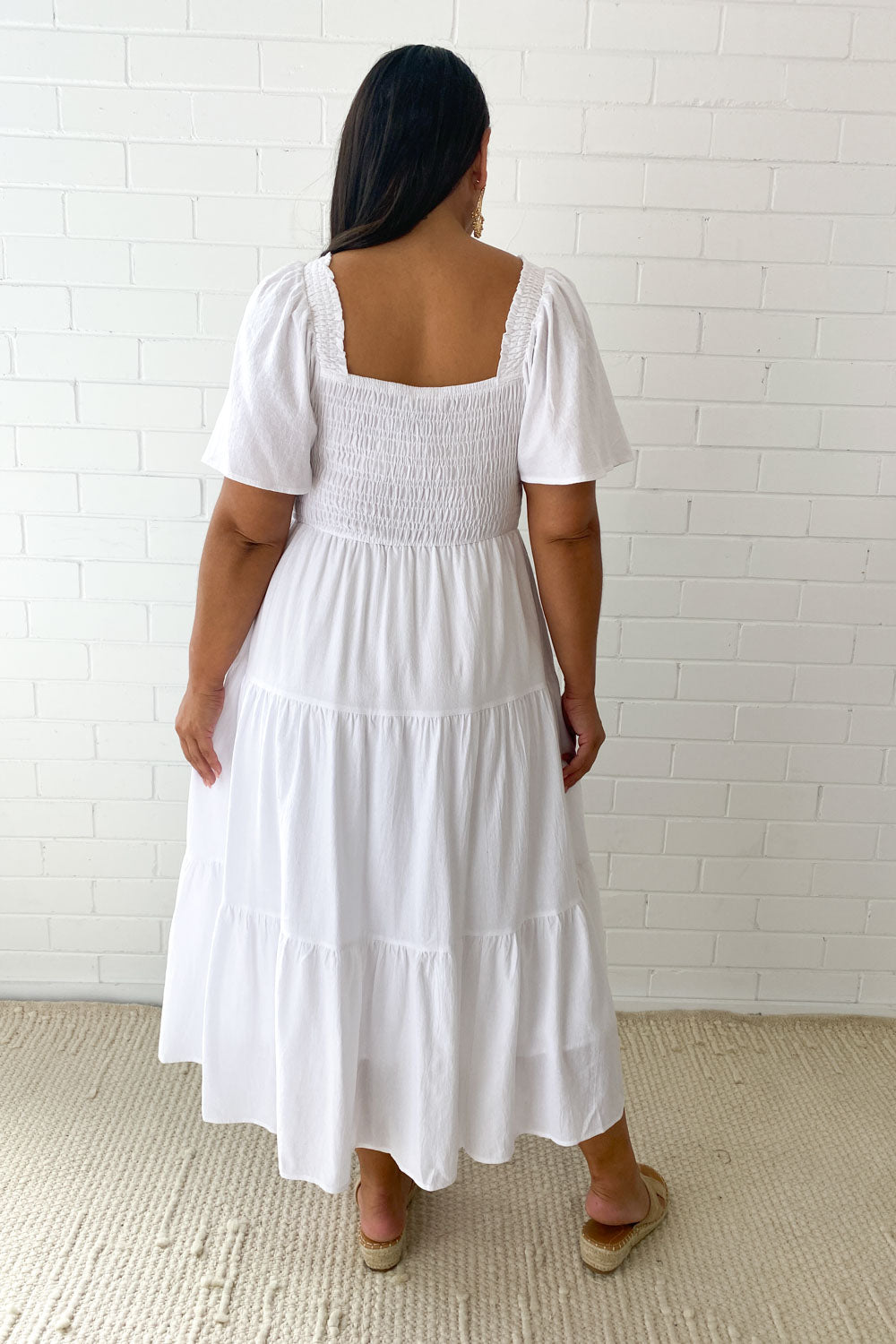 LP | Abito midi femminile senza spalline