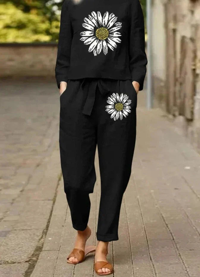 LP | Completo rilassato ed elegante di top e pantaloni