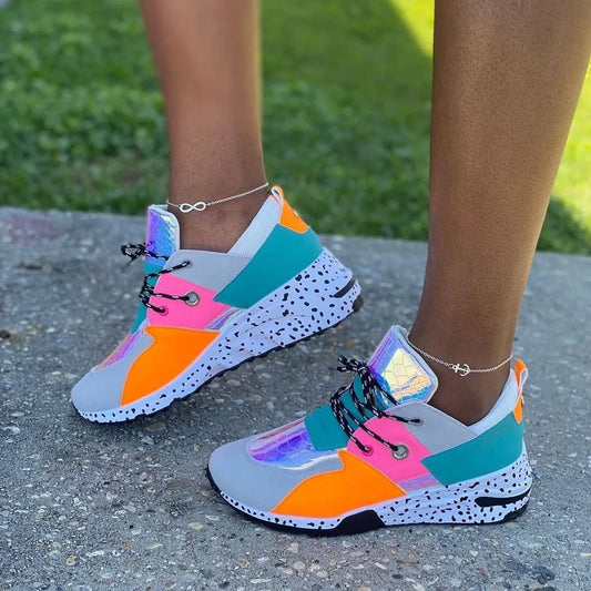 LP | Scarpe da ginnastica colorate supportate