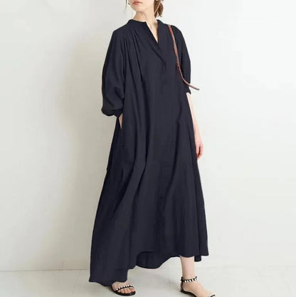 LP | Abito a camicia vintage a maniche lunghe