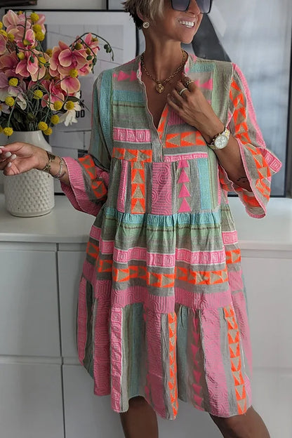 LP | Abito midi boho vibrante