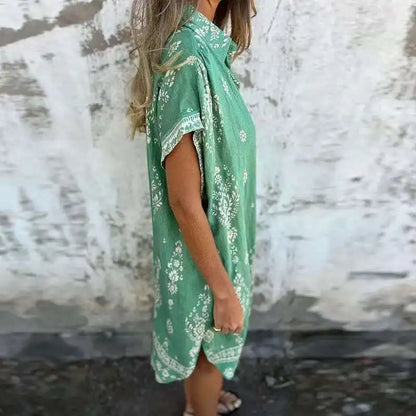 LP | Abito midi con tasche abbottonate