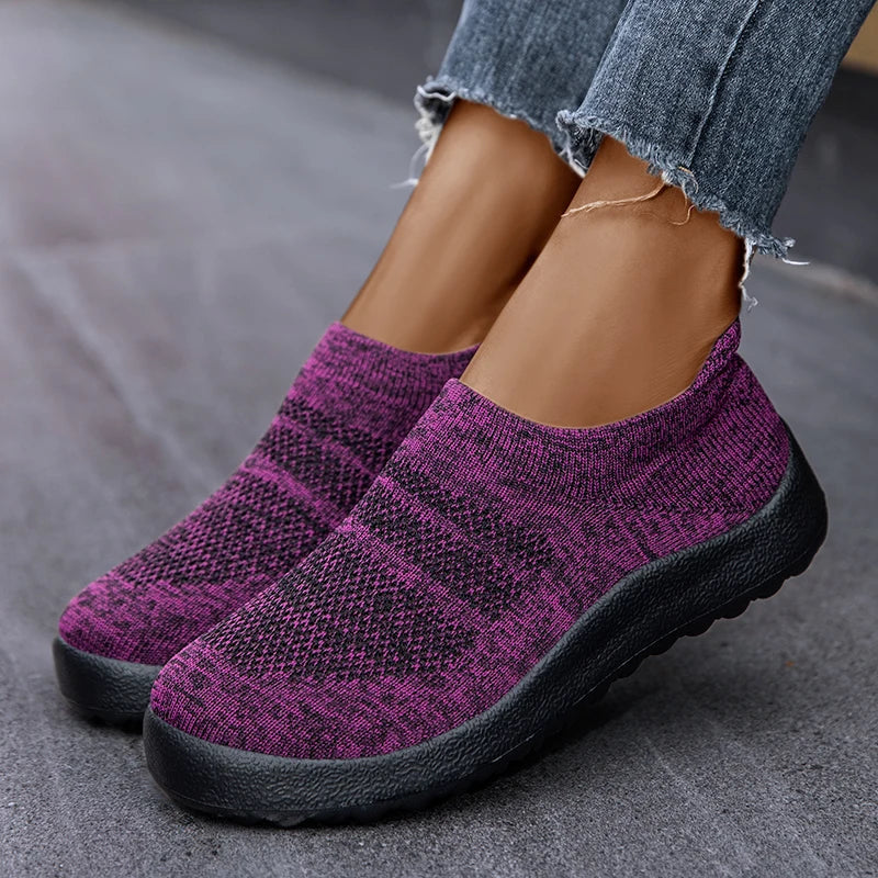 LP | Sneakers slip-on in maglia leggera