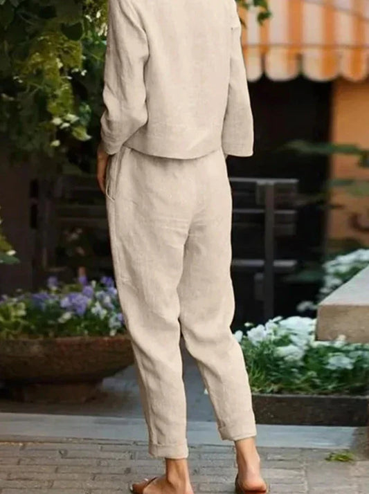 LP | Completo rilassato ed elegante di top e pantaloni