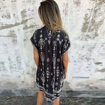 LP | Abito midi con tasche abbottonate