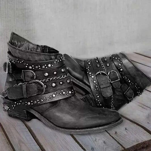 LP | Stivaletti con borchie Rockstar Chic