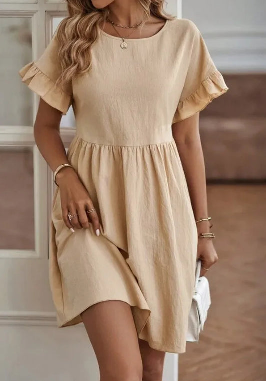 LP | Abito midi elegante con linea ad A