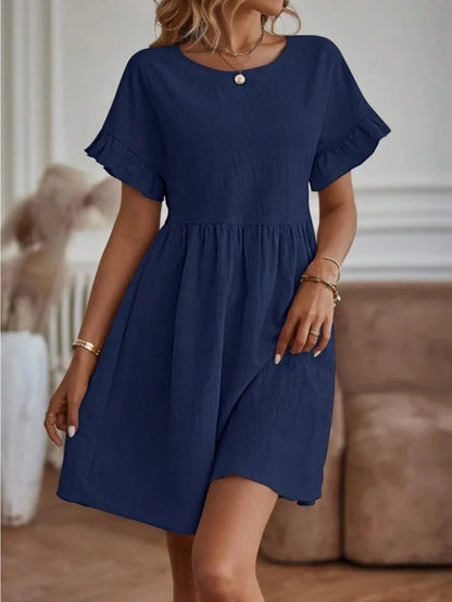 LP | Abito midi elegante con linea ad A