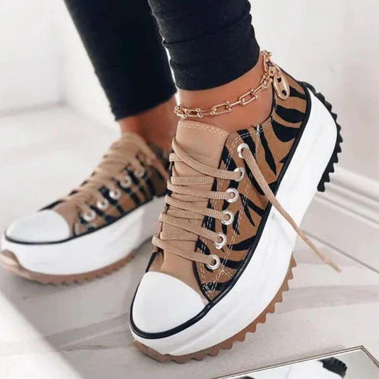 LP | Scarpe da ginnastica alla moda con plateau