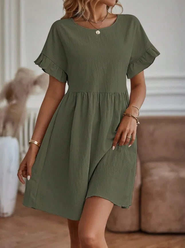 LP | Abito midi elegante con linea ad A