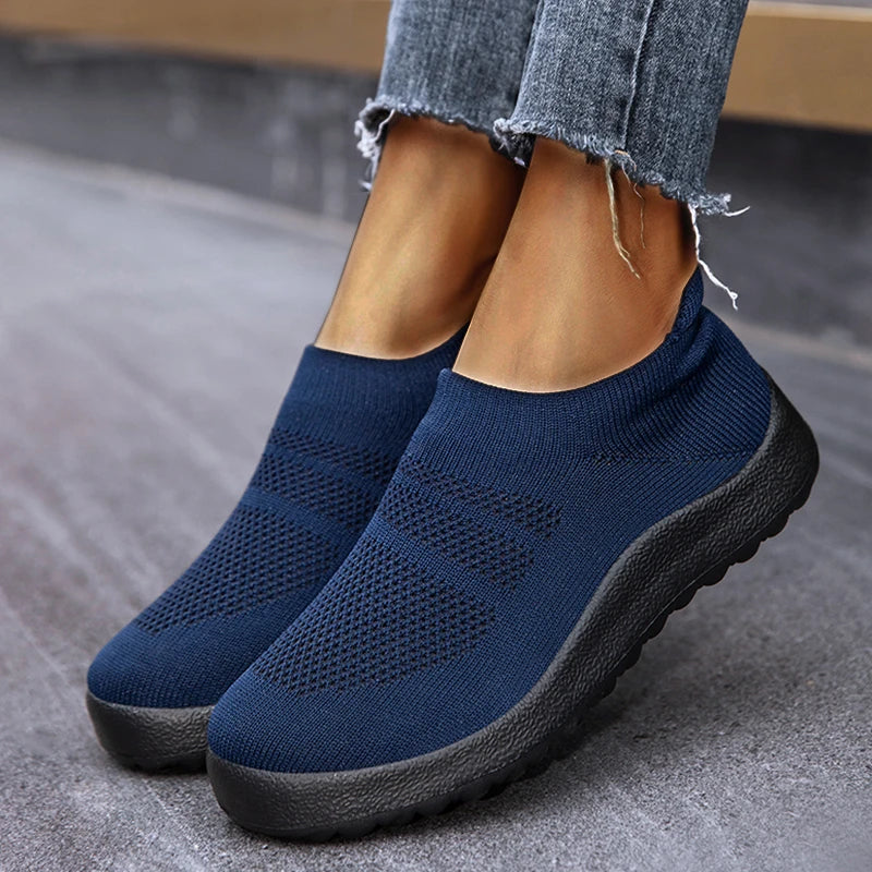 LP | Sneakers slip-on in maglia leggera