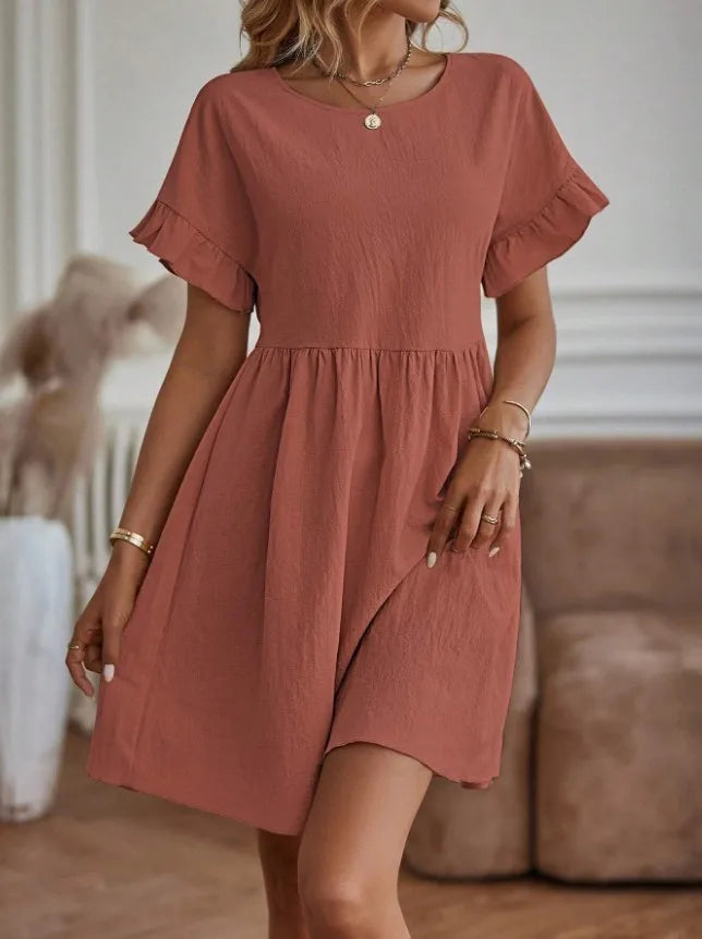 LP | Abito midi elegante con linea ad A
