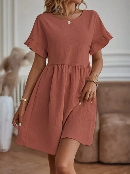 LP | Abito midi elegante con linea ad A