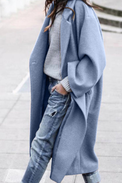 LP | Cappotto elegante con revers oversize