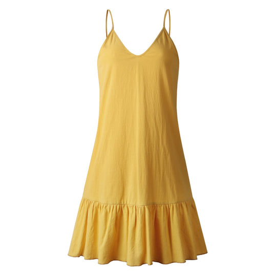 LP | Mini abito leggero con spalline sottili per un look estivo rilassato